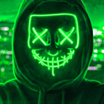 LED Naamari Vihreä