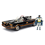 Batman® 1966 Batmobile Leluoauto & Hahmo Musta
