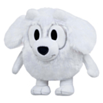 Bluey® Lila Pehmolelu Valkoinen