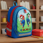 Super Mario® Koulureppu Sininen