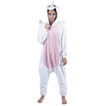 Kigurumi valkoinen yksisarvisasu