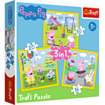 Pipsa Possu® Happy Day 3-in-1 Palapeli