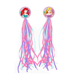 Disney Princess® Polkupyörän Ohjaustangon Tupsut 21 cm