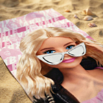Barbie® Rantapyyhe