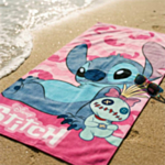 Lilo & Stitch® Scrump Rantapyyhe Vaaleanpunainen
