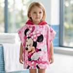 Minnie Mouse® Pyyheponcho Vaaleanpunainen