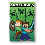 Minecraft® Creeper Rantapyyhe Vihreä