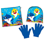 Baby Shark® Pipo, Käsineet & Huivi Setti