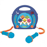 Baby Shark® Karaoke-CD-soitin Kahdella Mikrofonilla