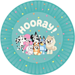 Bluey® Hooray -paperilautaset