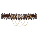 Steampunk Hammasratas Choker