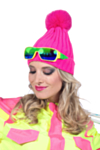 Hiihtopipo Neonpinkki