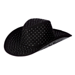 Strassi Cowboyhattu Musta