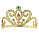 Kullanvärinen Kuningattaren Tiara