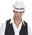 Panama Fedora Valkoinen