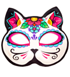 Dia de los Muertos Kissanaamari