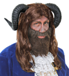 Hirviö Peruukki & Sarvet