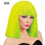 Neon Showgirl Peruukki Keltainen