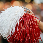 Pompom Punavalkoinen