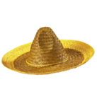 Abella Sombrero Keltainen