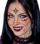 Vampyyri Kasvokorut Musta