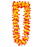 Havaijikranssi Oranssi