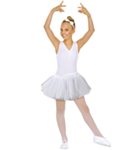 Valkoinen lasten ballerinahame