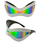 Galaxy Glitterlasit Violetti