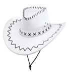 Jesse Cowboyhattu Valkoinen