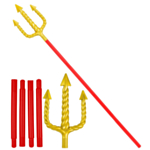 Kolmipiikki Kulta/Punainen