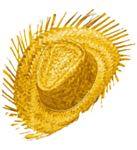Sombrero Olkihattu Keltainen