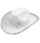 Tiara Cowboyhattu Valkoinen