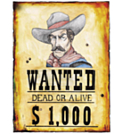 Wanted -juliste