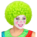 Afro Klovniperuukki Vihreä