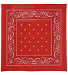 Punainen Cowboyn bandana-huivi