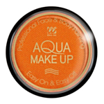 Metallinhohtoinen Aqua Makeup Oranssi
