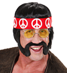 Hippiperuukki & Viikset