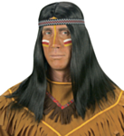 Miesten Intiaaniperuukki