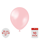 Latexballoner Perlemor Pink