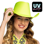 UV Cowboyhattu Keltainen