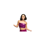 Glimmer-toppi pinkki (M/L)