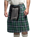 Skotti Tartan Kiltti Vihreä