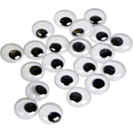 DIY Liikkuvat Silmät Ø 14 mm, 1000 kpl