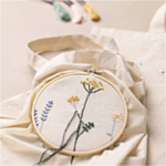 Kukkakirjonta DIY