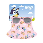 Bluey® Kalastajahattu & Aurinkolasit Vaaleanpunainen