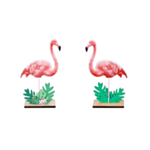Flamingo Pöytäkoriste Puu