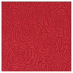 Puutarharuusu Jacquard Kaitaliina Punainen