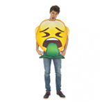 Emoji® Oksentava Hymiö Asu