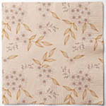 Blomster Servietter Beige
