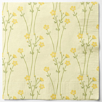 Blomster Servietter Beige